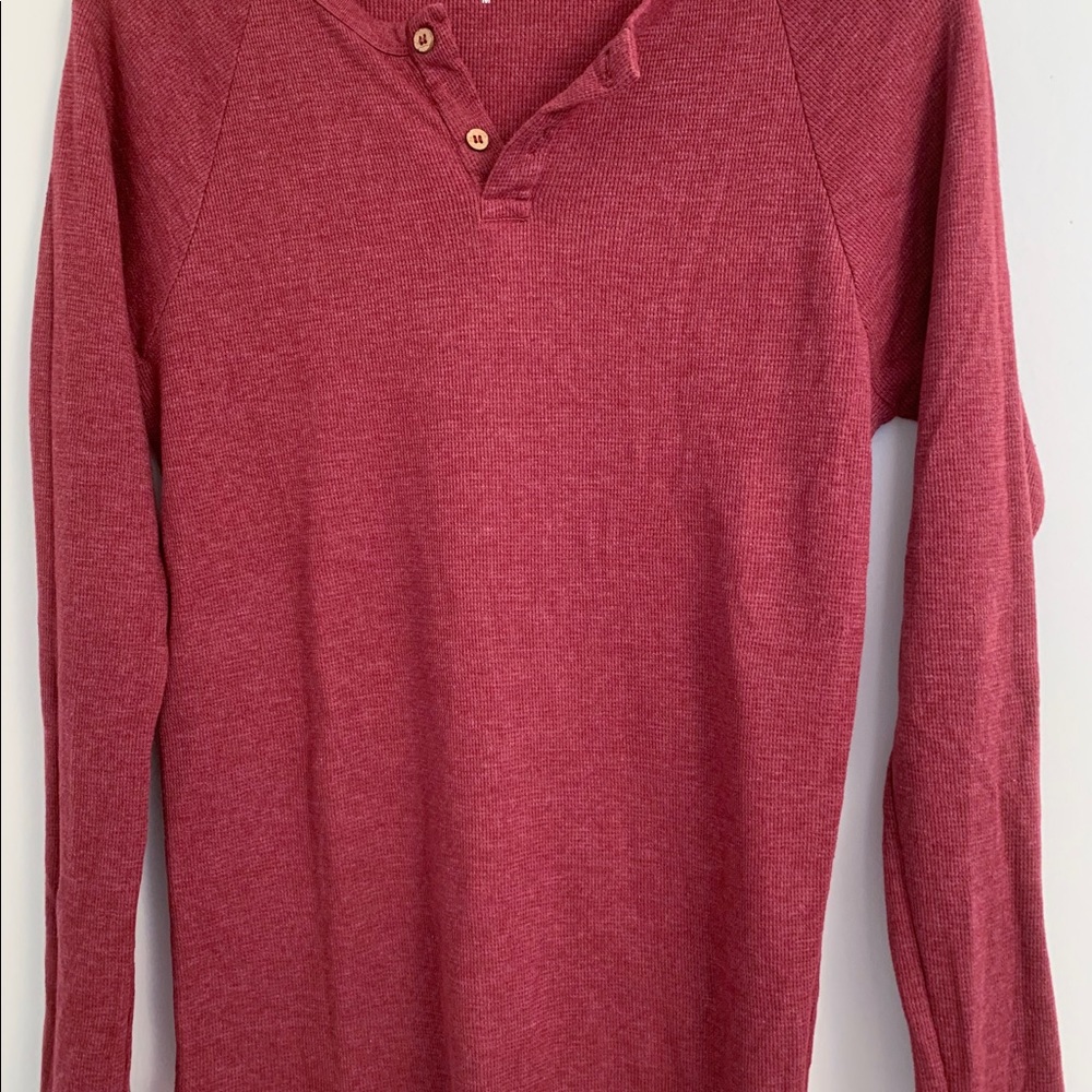 Never Worn Maroon Henley